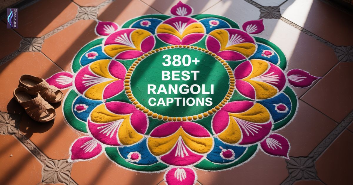 best-rangoli-captions