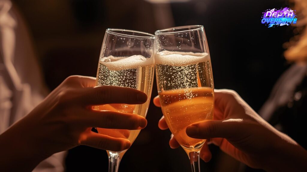 champagne cheers