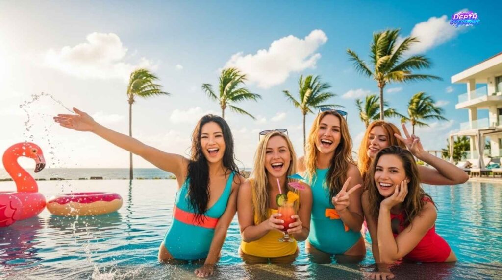 pool-captions-for-girls