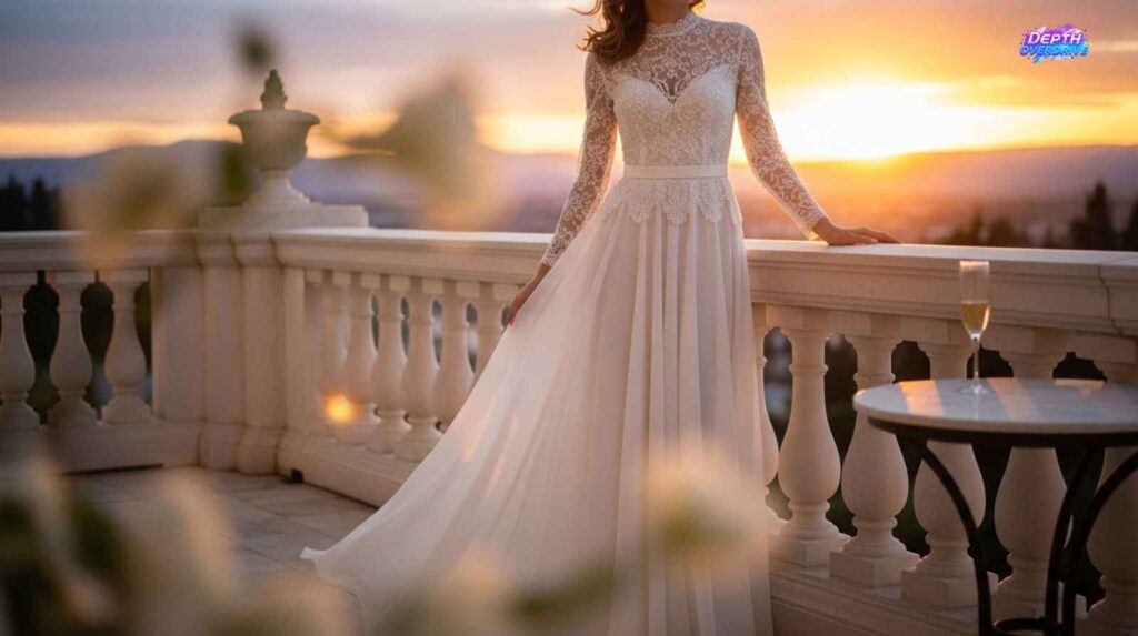 white-dress-captions